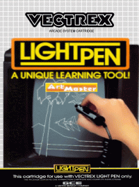 Art Master Vectrex US box art